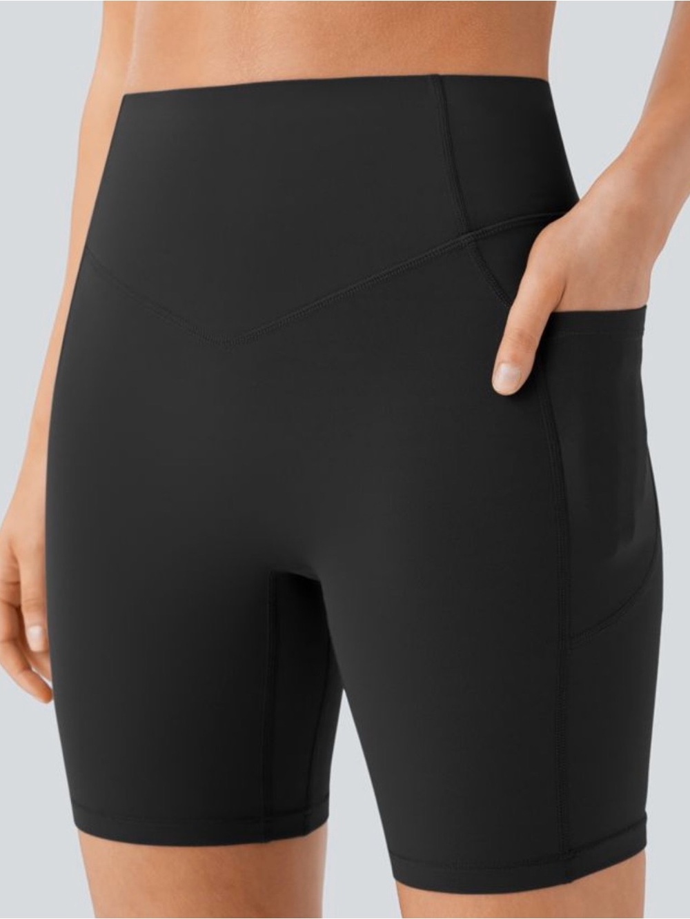 Halara UltraSculpt™ High Waisted Scrunch Butt Lifting Tummy Control 7" Inseam - Picture 5 of 8